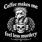 Funny Coffee Critter Slate Coasters – 4" Square or Round
