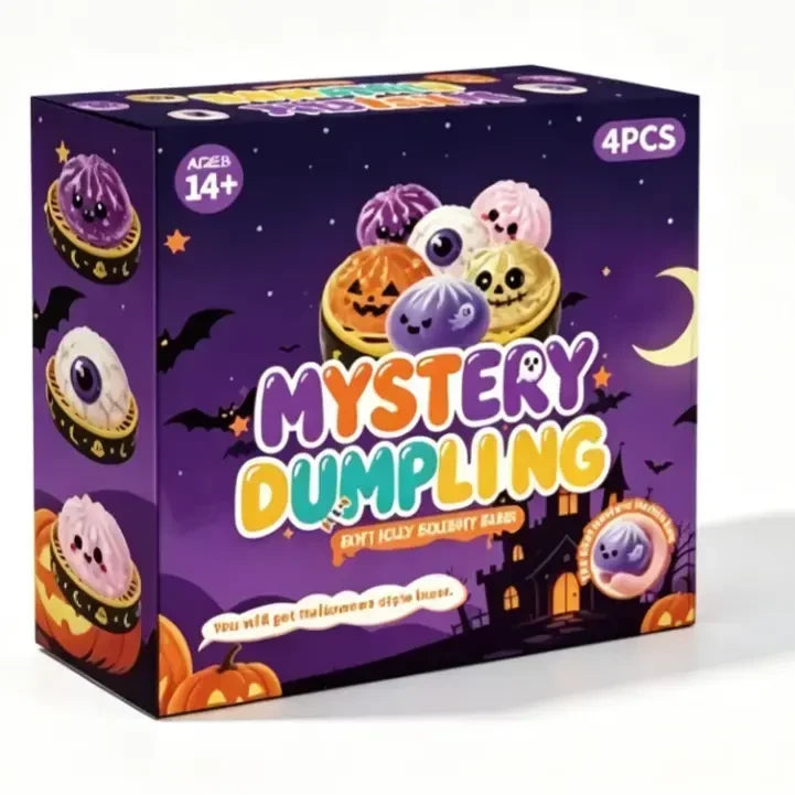 Spooky Glitter Squeeze Toy Set