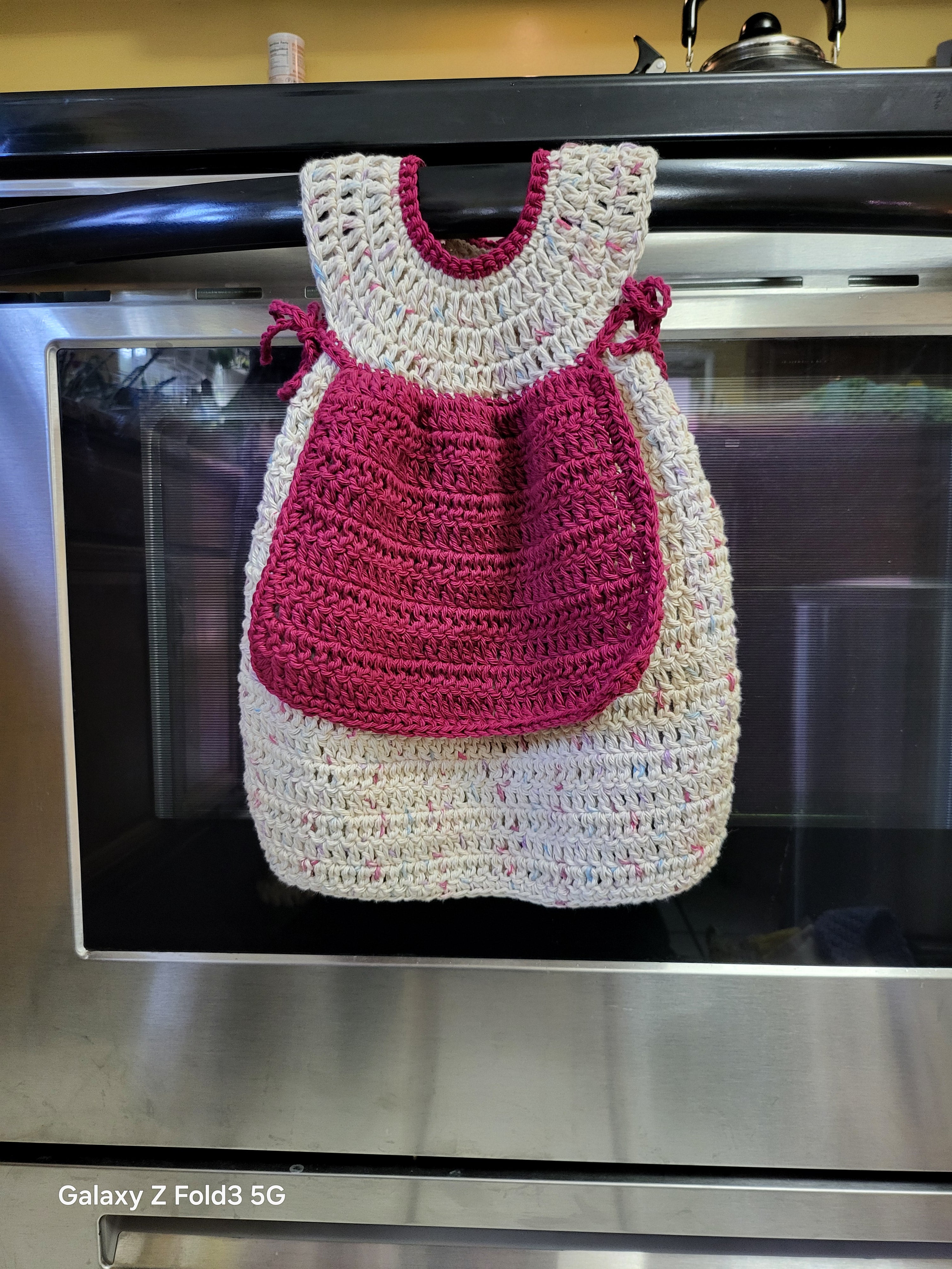 Apron style  tea towel