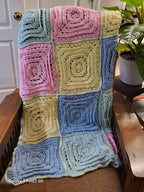 Layered baby blanket