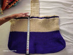 Crochet beach bag