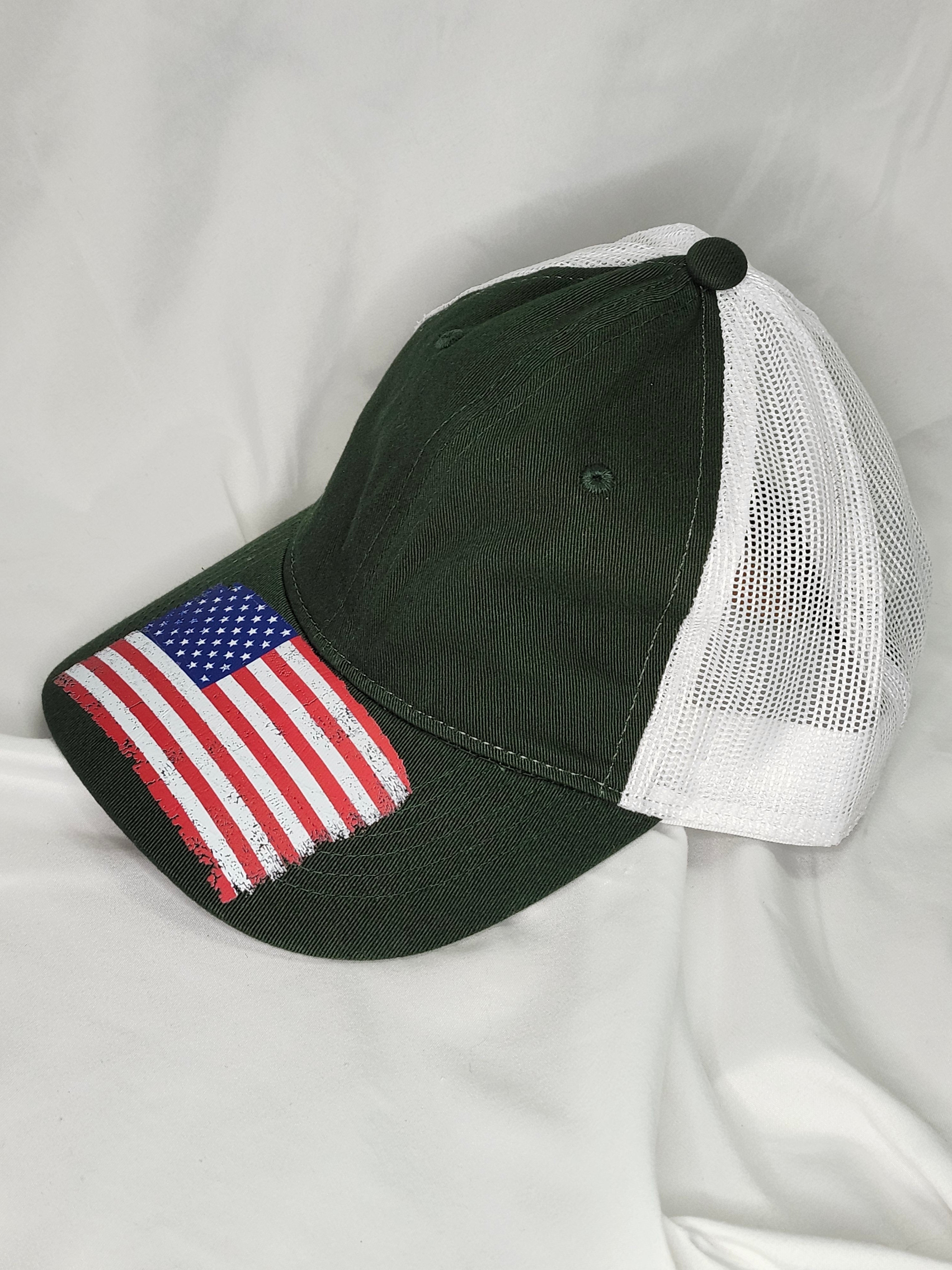 Baseball Hat American Flag