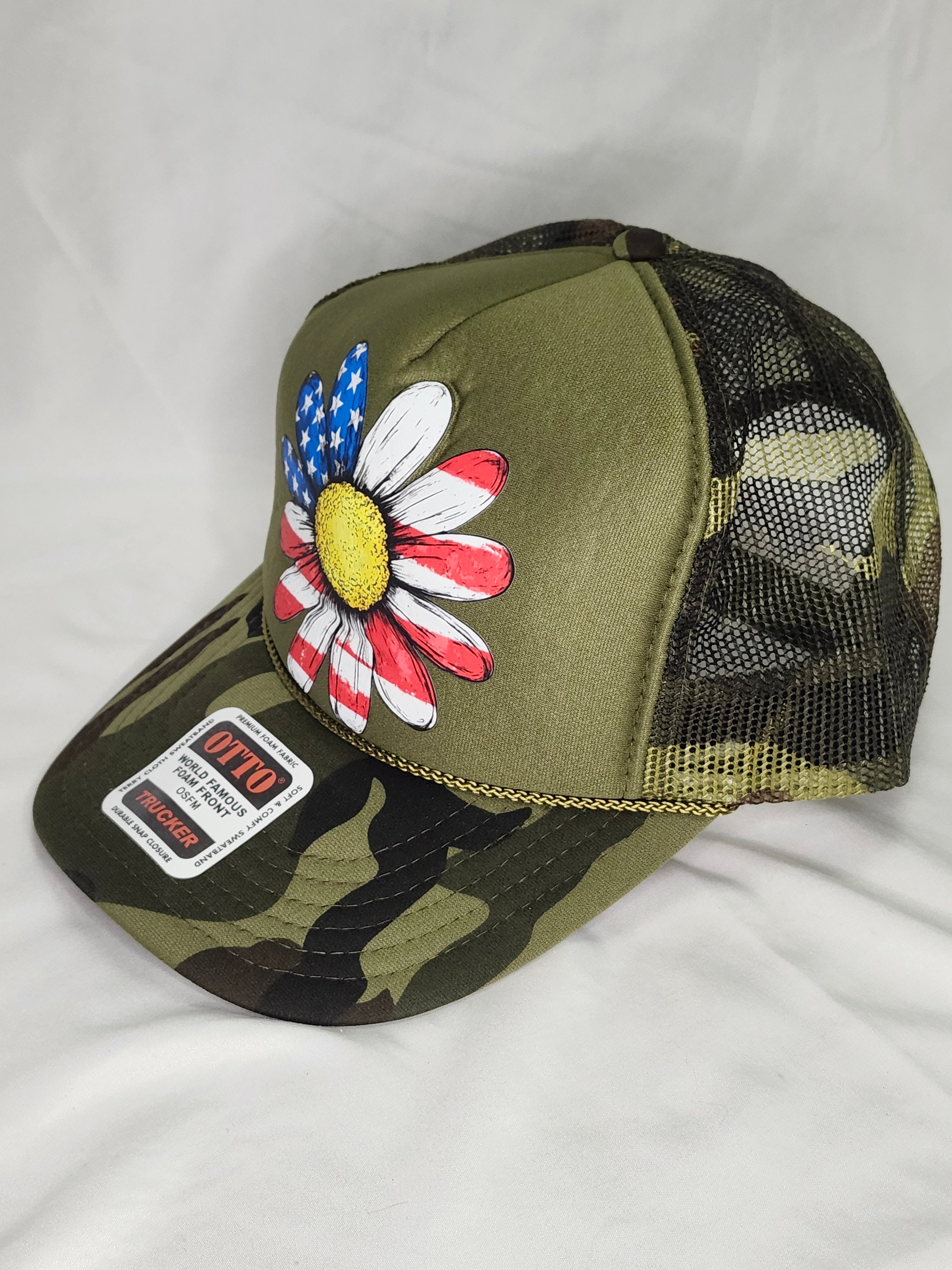 Patriotic Hat - Trucker style 2