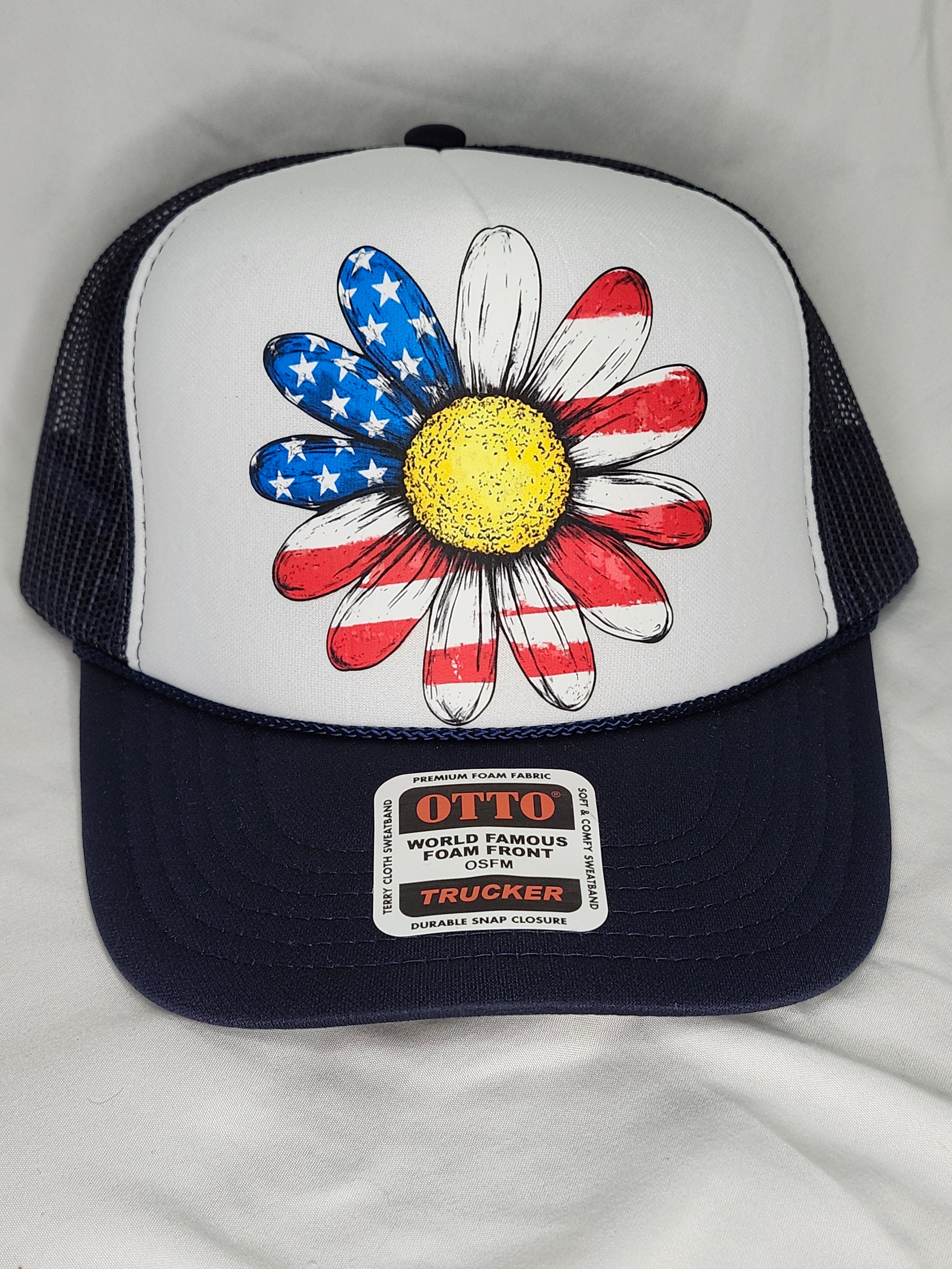 Patriotic Hat - Trucker style 4
