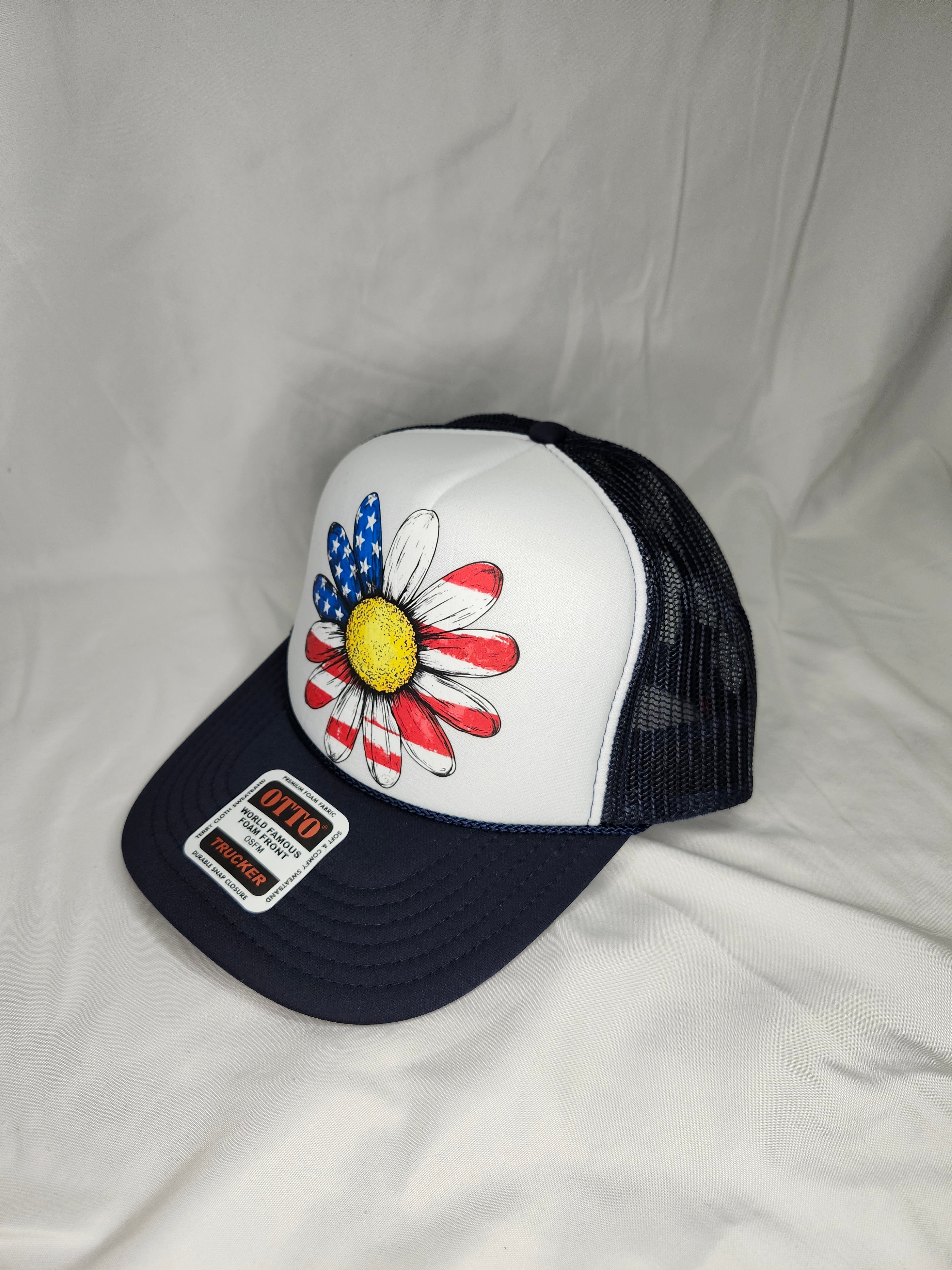 Patriotic Hat - Trucker style 4