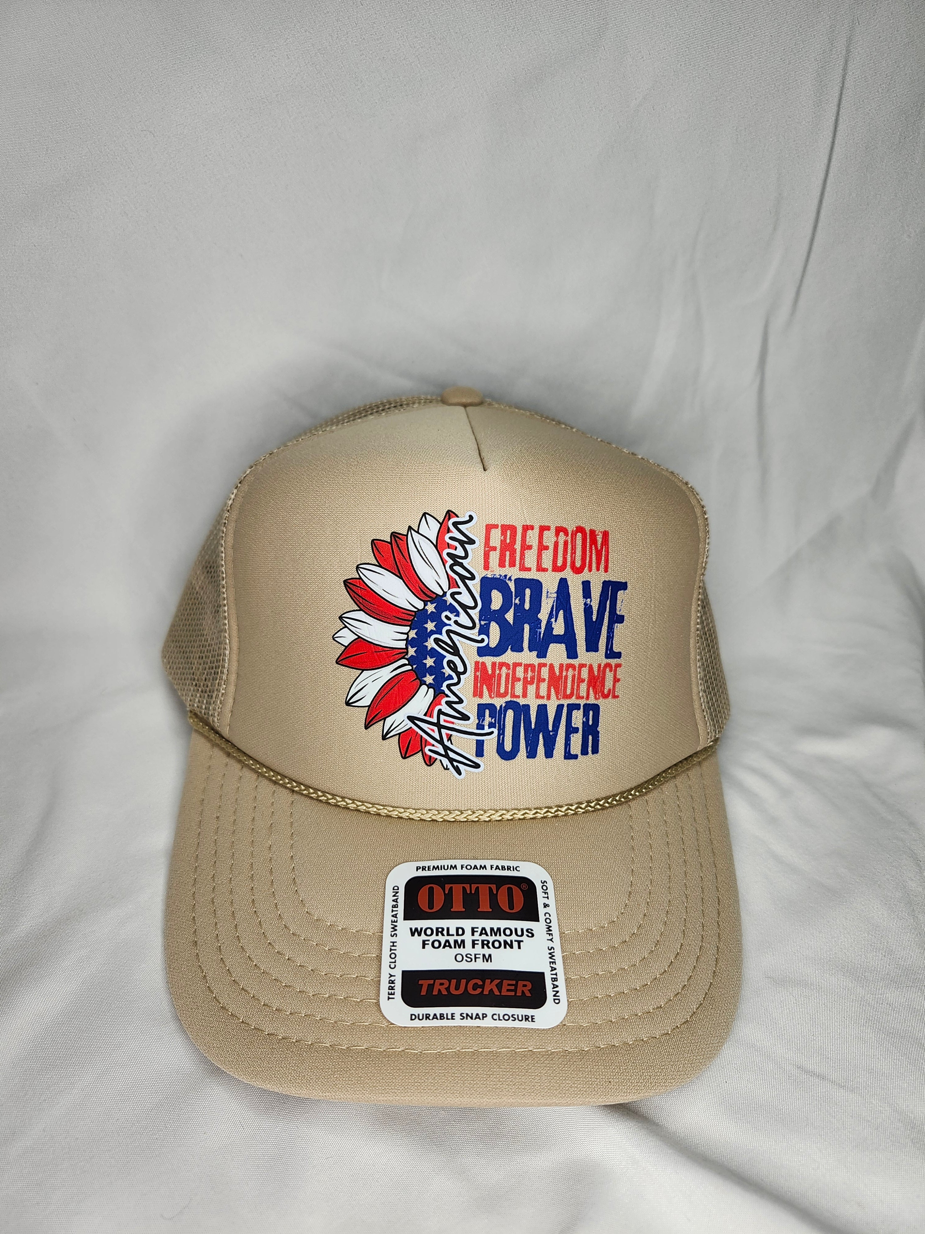 Patriotic Hat - Trucker style 5
