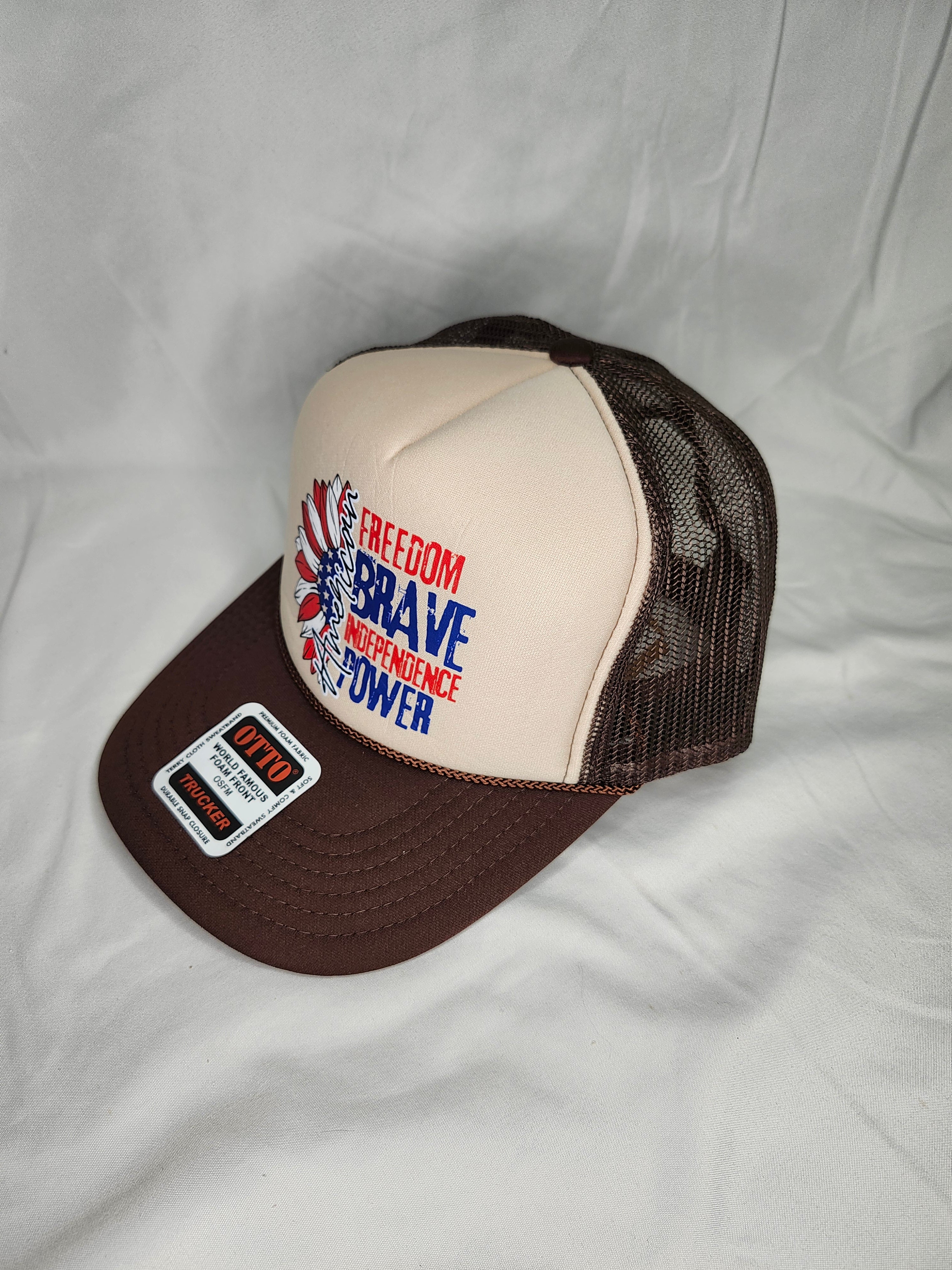 Patriotic Hat - Trucker style 7