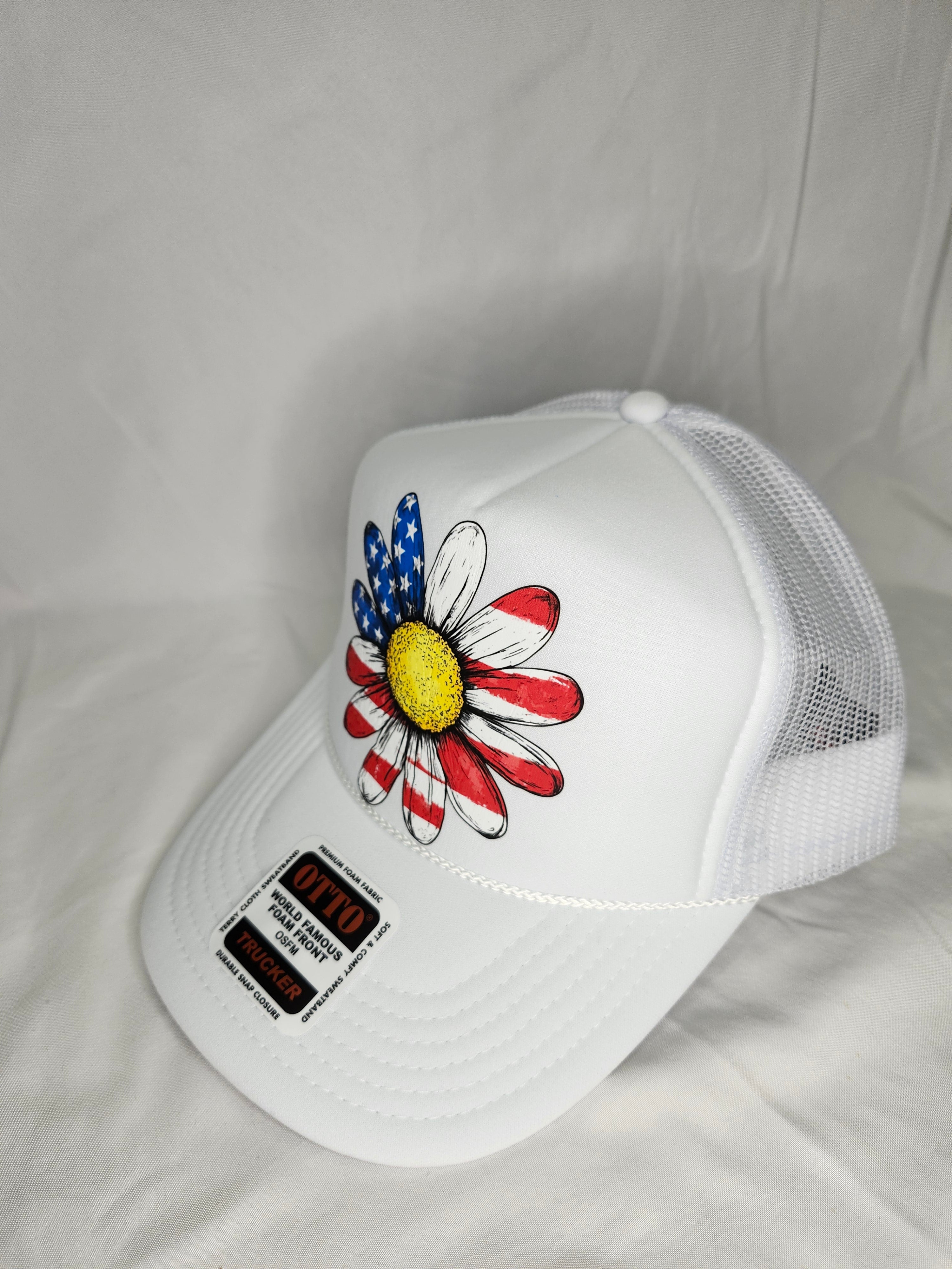 Patriotic Hat - Trucker style 8