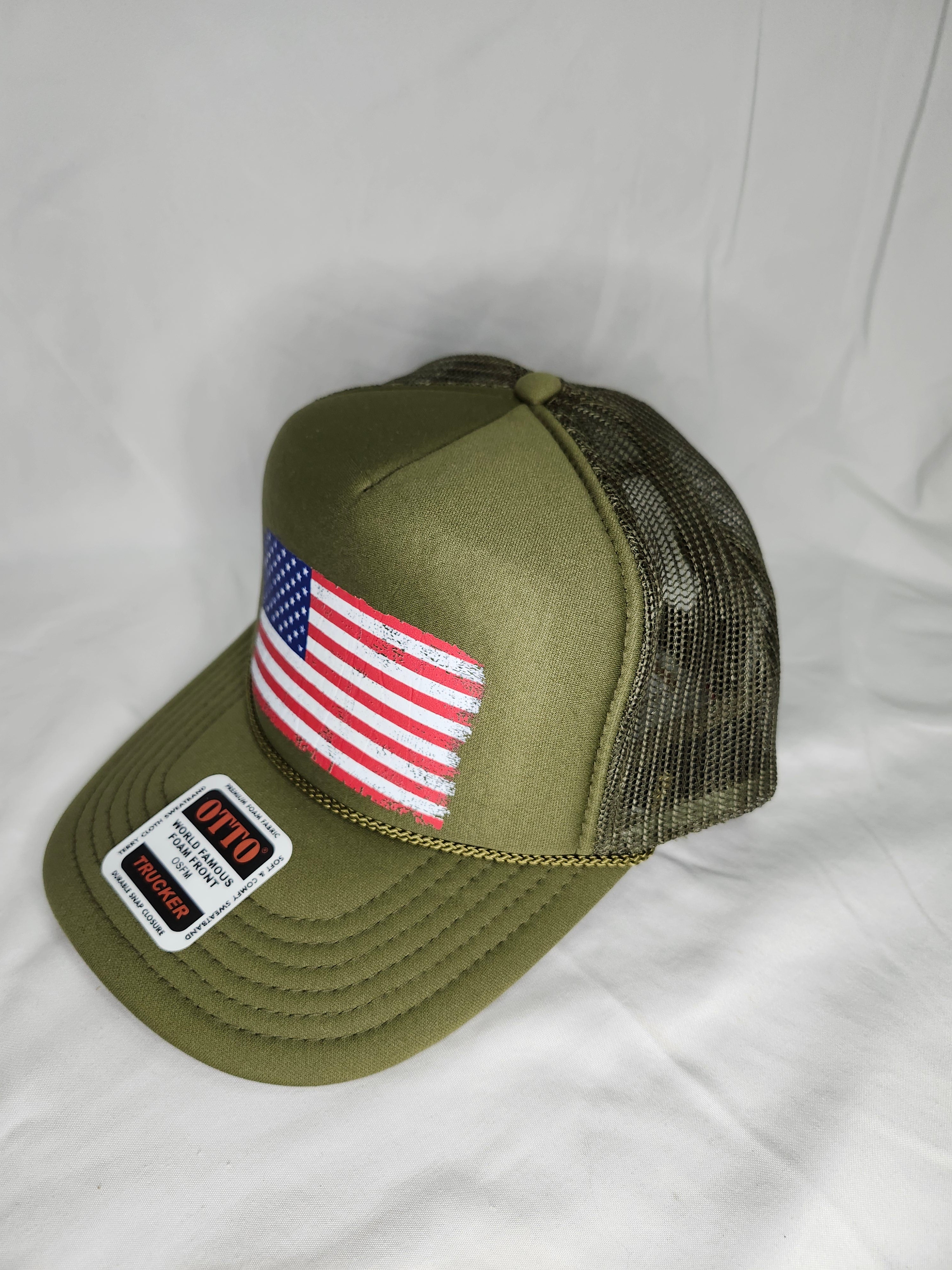 Patriotic Hat - Trucker style 9