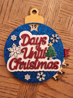 Handmade Christmas Countdown Ornament – “Days Until Christmas” Advent Calendar