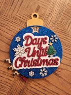 Handmade Christmas Countdown Ornament – “Days Until Christmas” Advent Calendar