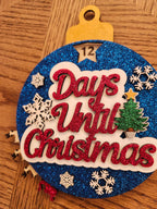 Handmade Christmas Countdown Ornament – “Days Until Christmas” Advent Calendar