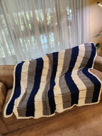 Large Crochet Blanket - Nauticle
