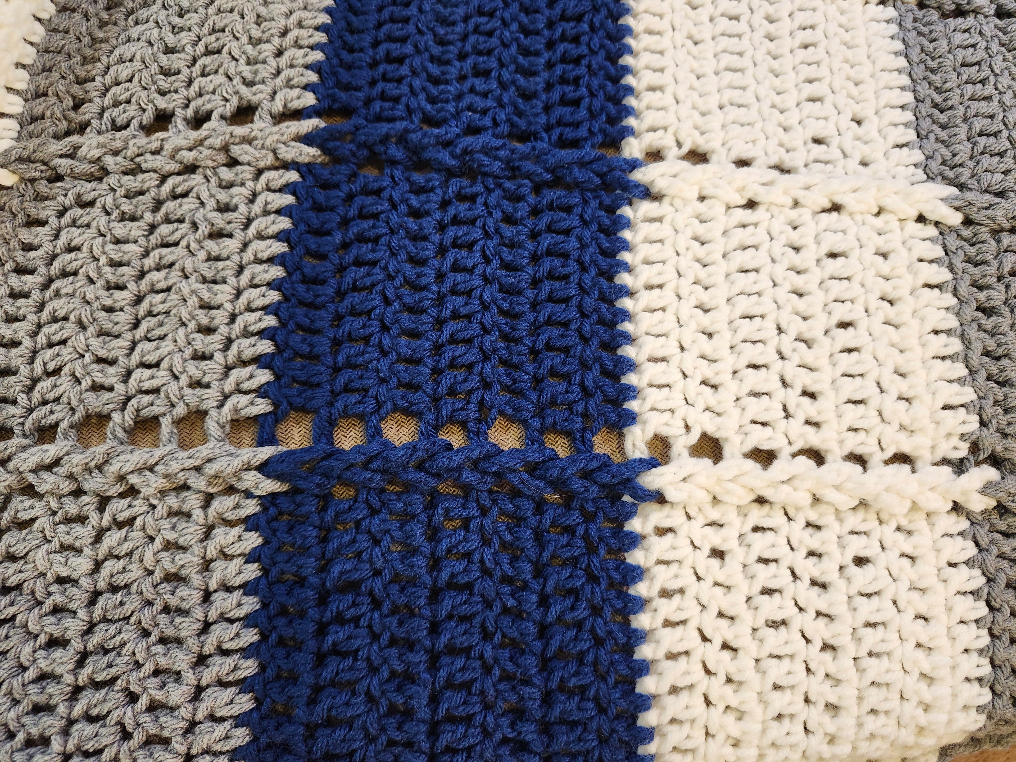 Large Crochet Blanket - Nauticle