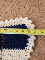 Large Crochet Blanket - Nauticle