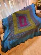🧶 Journey – Handmade Afghan Oversized Blanket