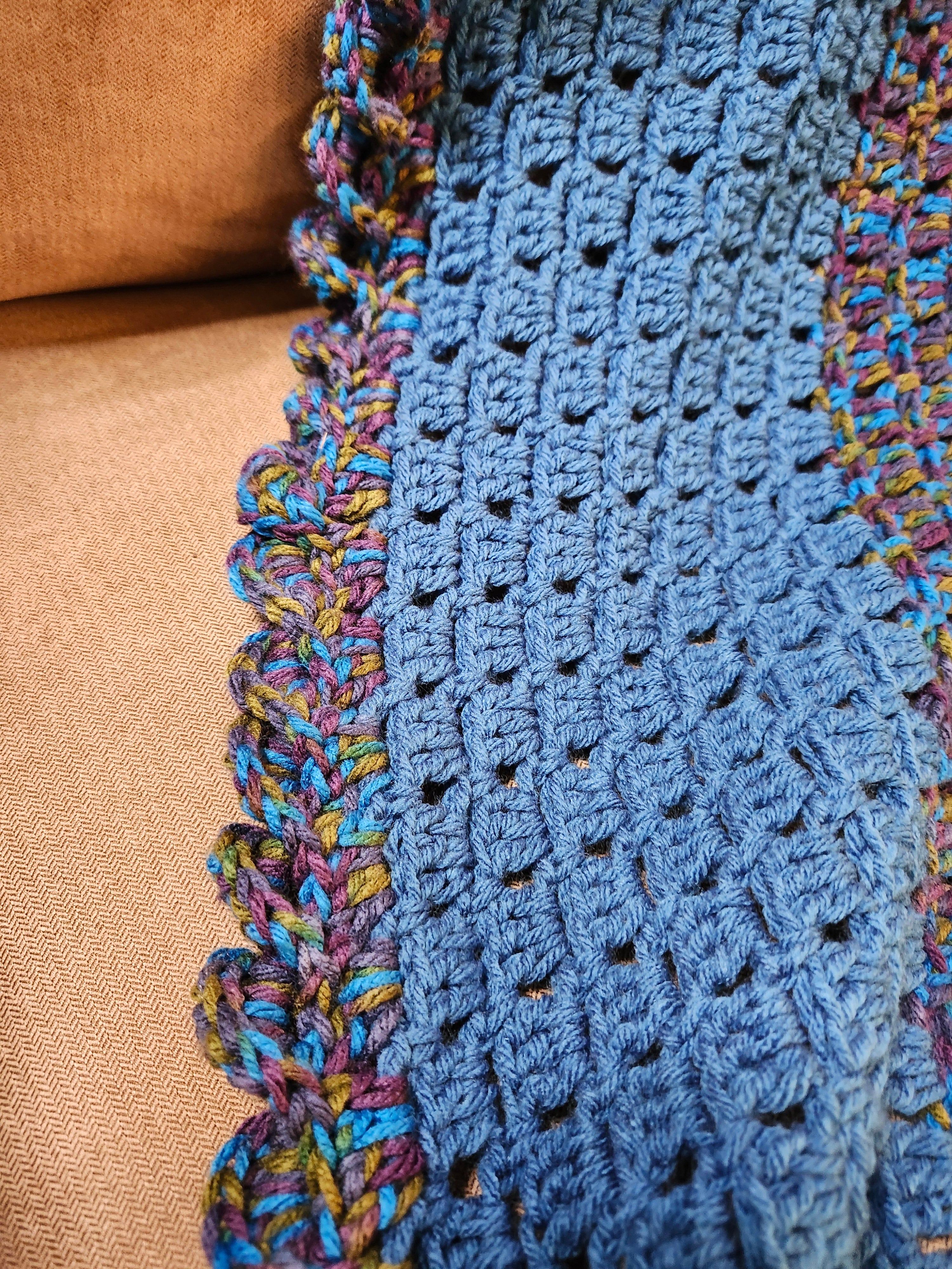 🧶 Journey – Handmade Afghan Oversized Blanket