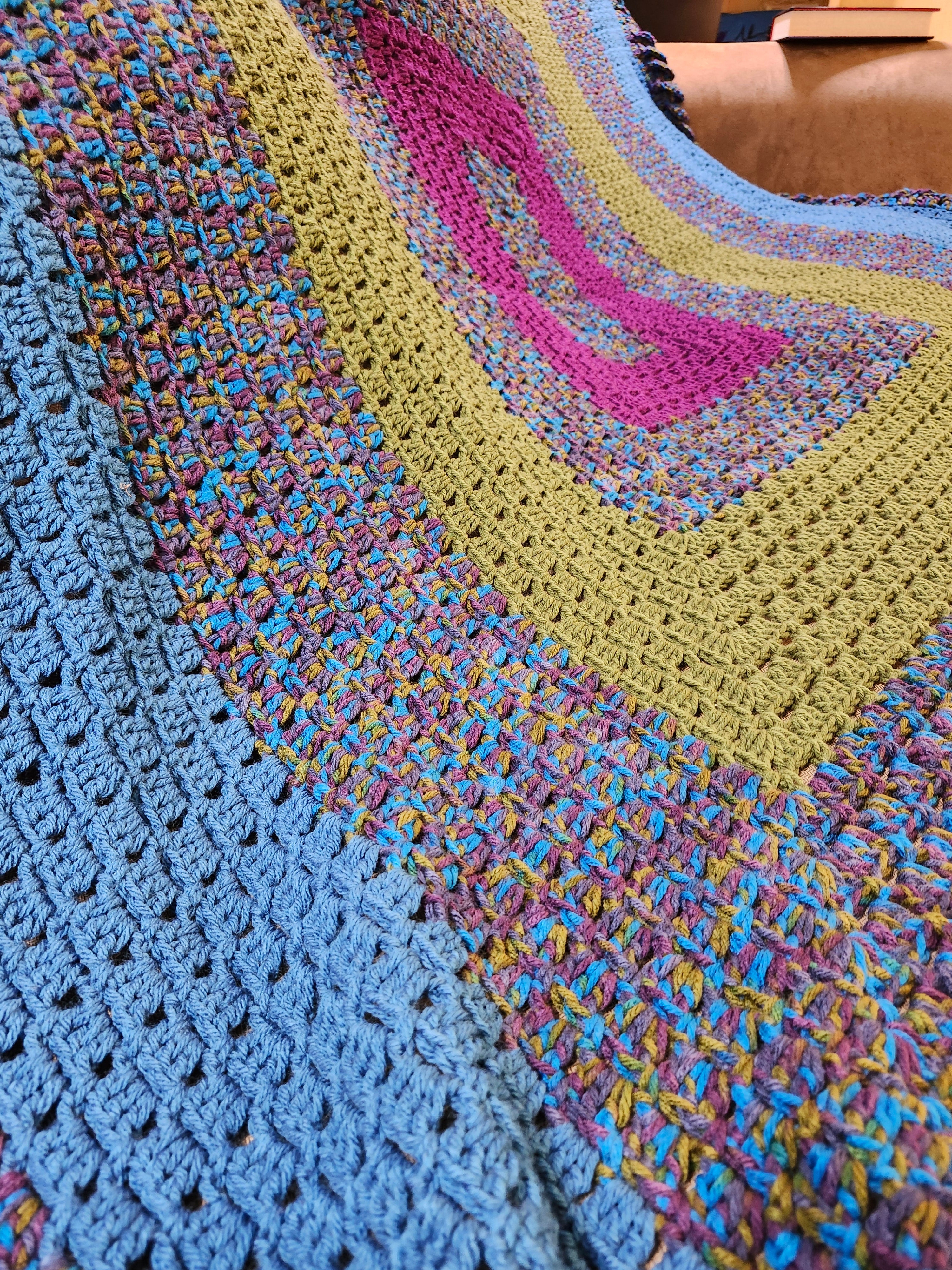 🧶 Journey – Handmade Afghan Oversized Blanket