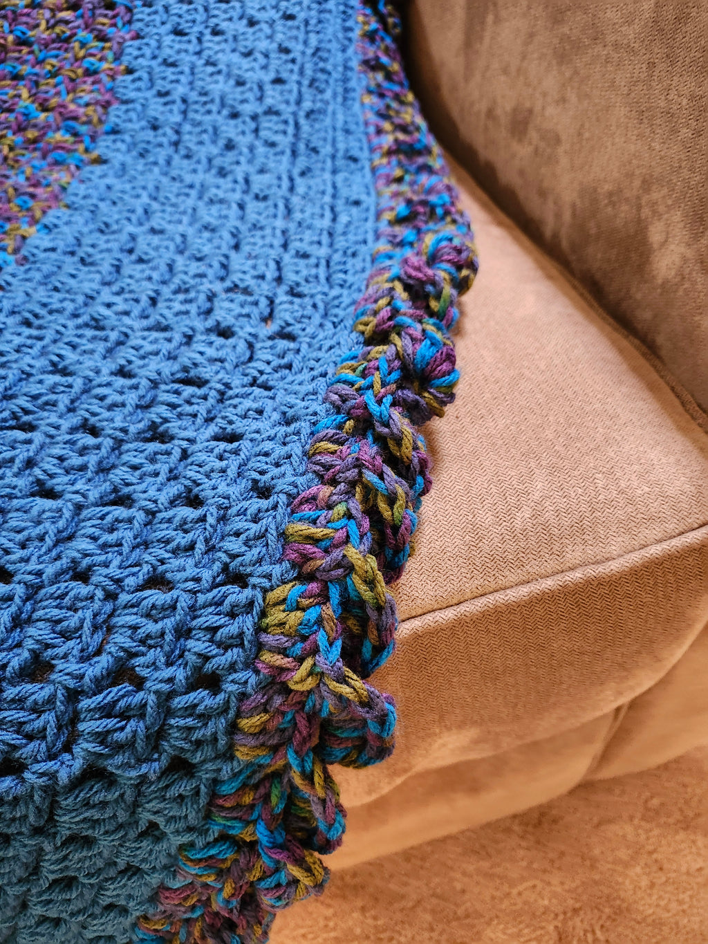 🧶 Journey – Handmade Afghan Oversized Blanket
