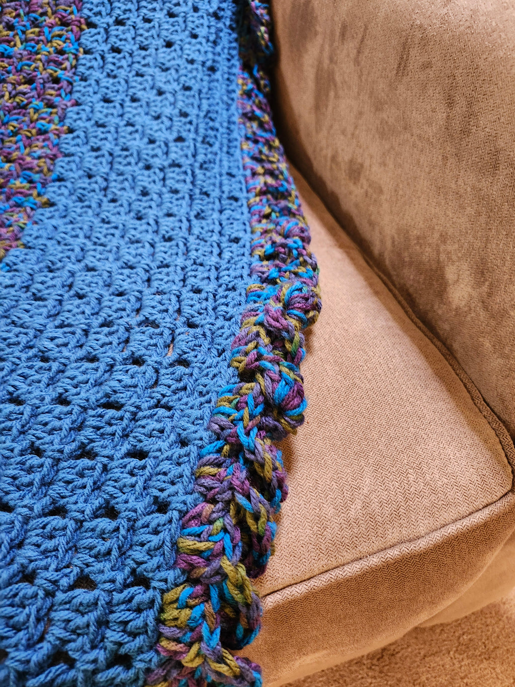 🧶 Journey – Handmade Afghan Oversized Blanket