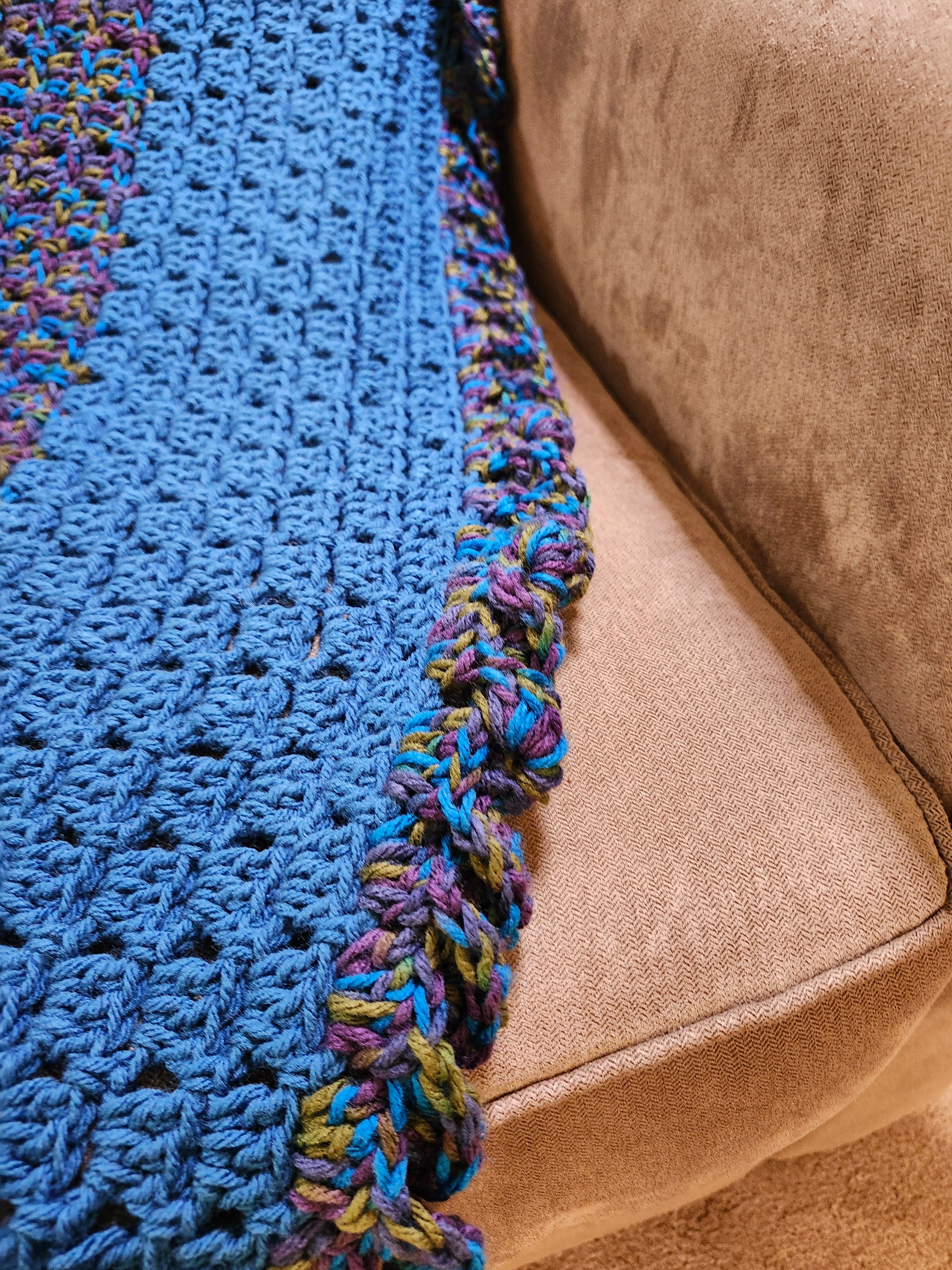 🧶 Journey – Handmade Afghan Oversized Blanket
