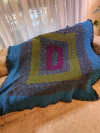 🧶 Journey – Handmade Afghan Oversized Blanket