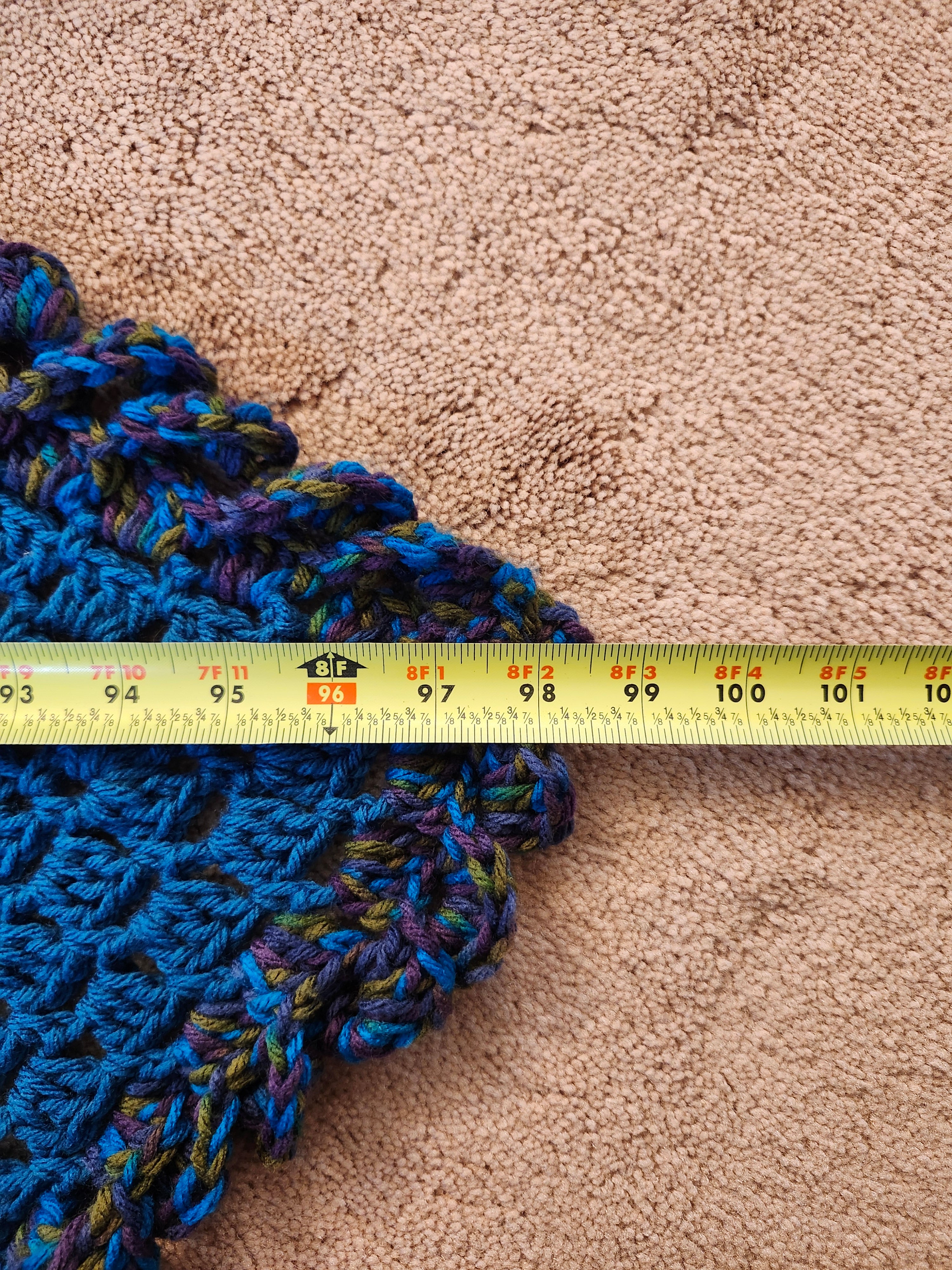 🧶 Journey – Handmade Afghan Oversized Blanket