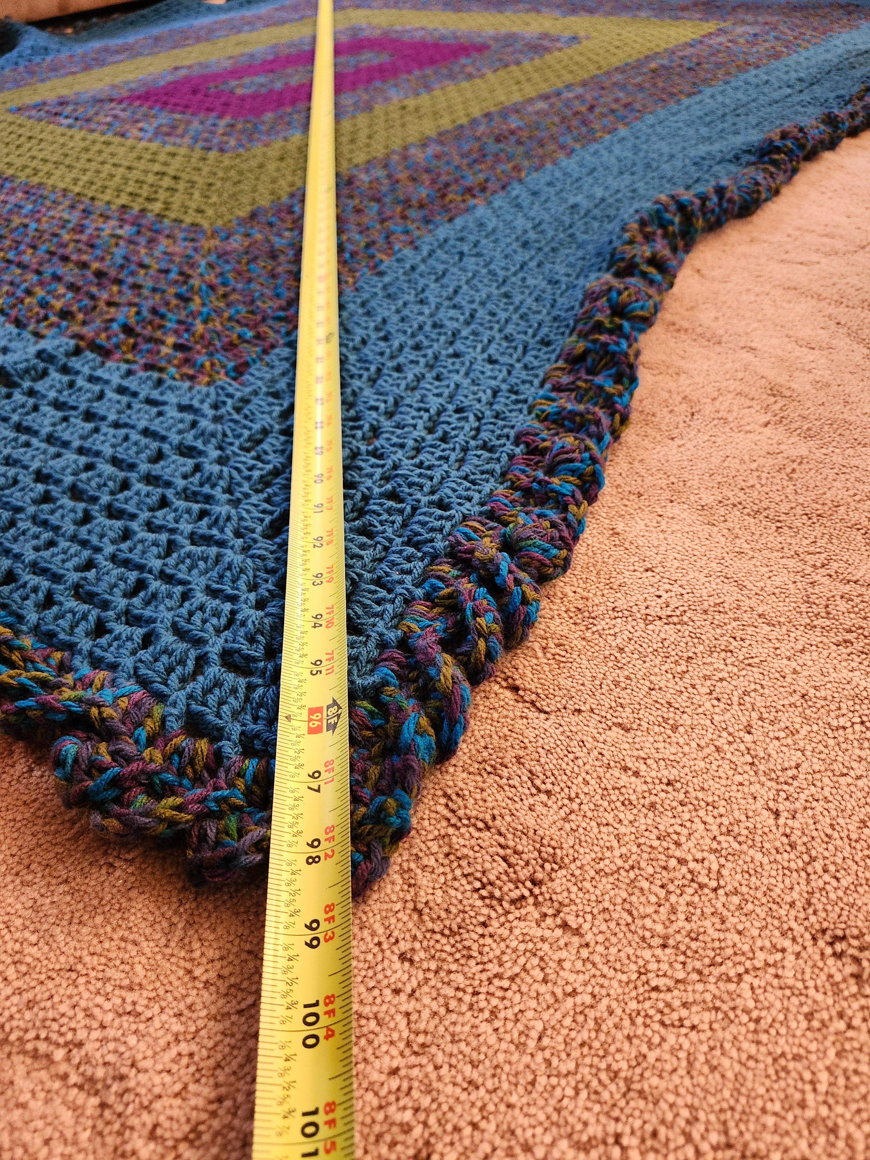 🧶 Journey – Handmade Afghan Oversized Blanket
