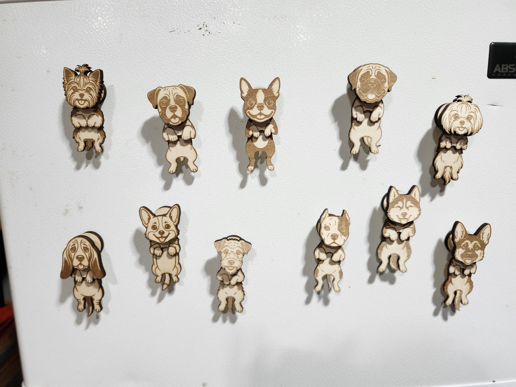 Wobbly Dog Magnets