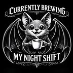 Funny Coffee Critter Slate Coasters – 4" Square or Round