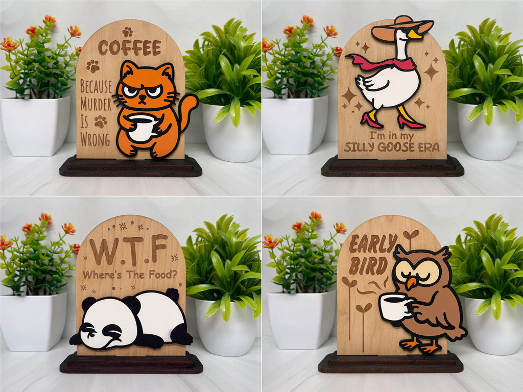 Sarcastic Animal Society Sign – Choose Your Design