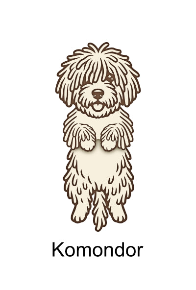 Wobbly Dog Magnets