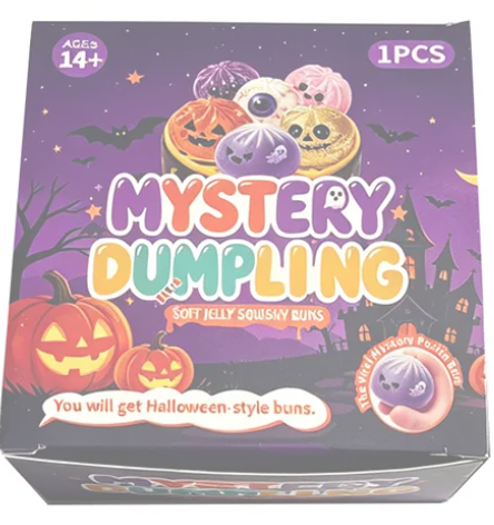 Spooky Glitter Squeeze Toy Set