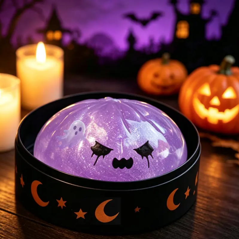 Spooky Glitter Squeeze Toy Set
