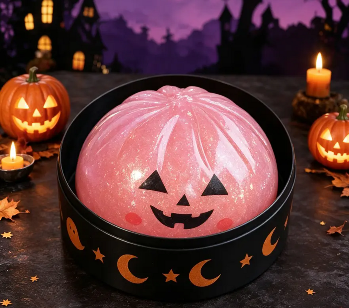 Spooky Glitter Squeeze Toy Set