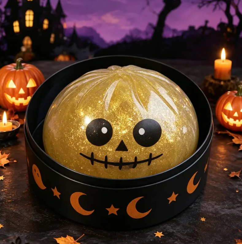 Spooky Glitter Squeeze Toy Set