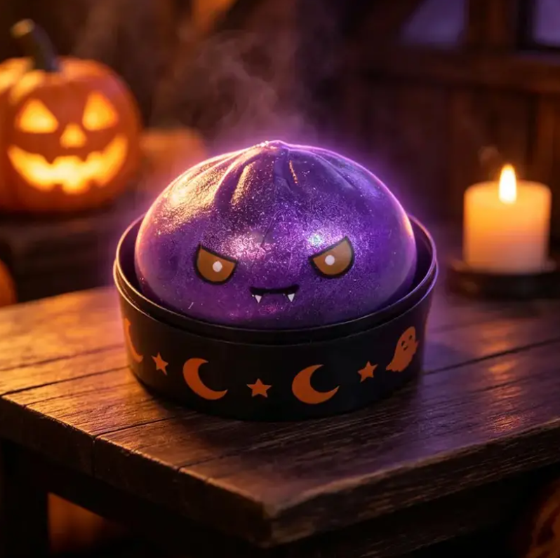 Spooky Glitter Squeeze Toy Set