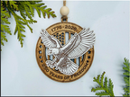 Eagle 1776–2026 – 250 Years of Freedom Ornament