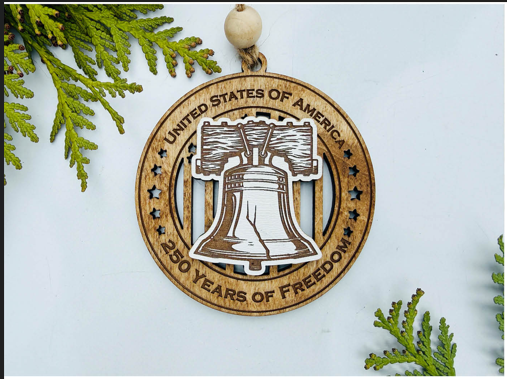 Liberty Bell – 250 Years of Freedom Ornament