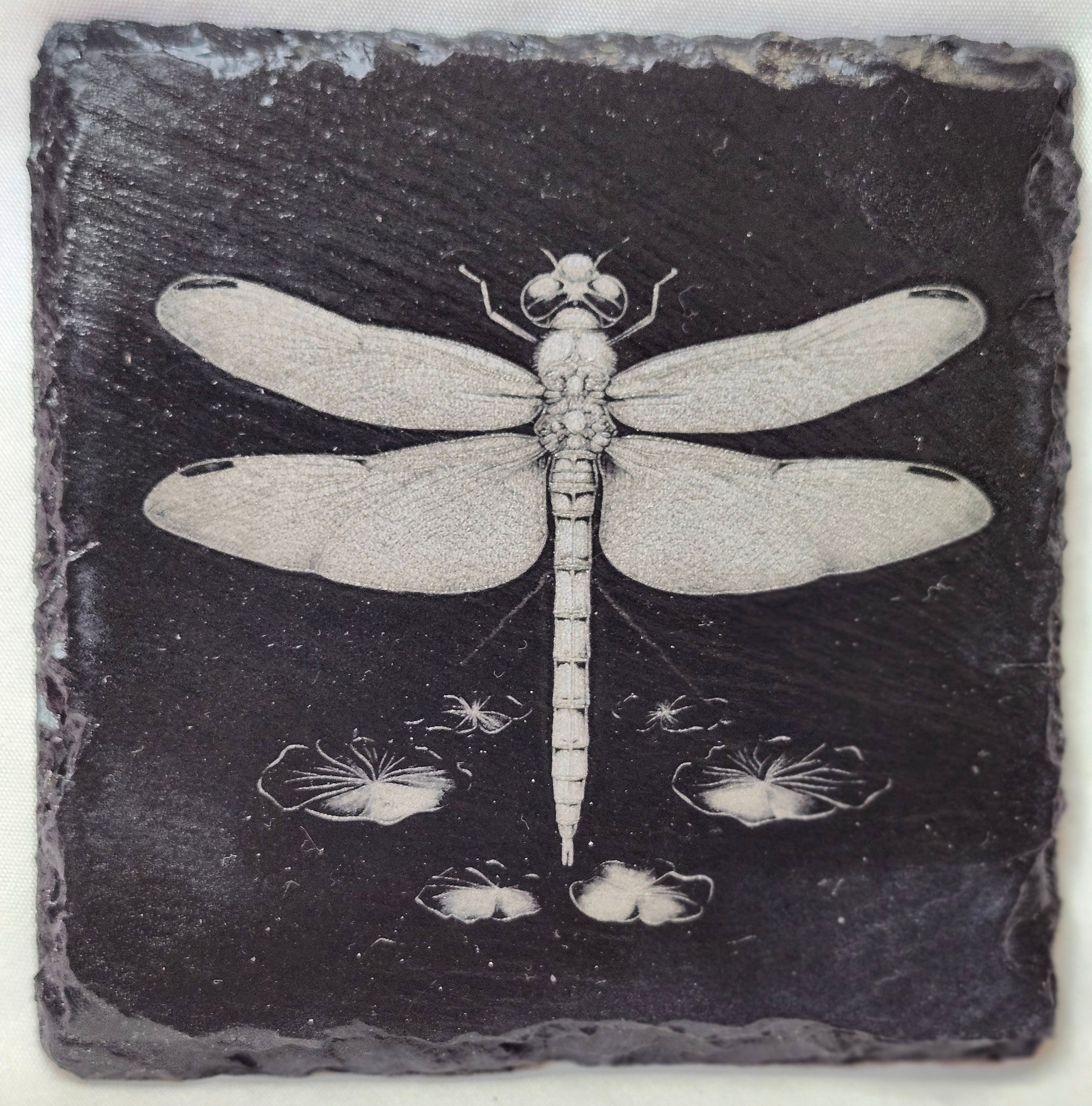Dragonfly Slate Coaster