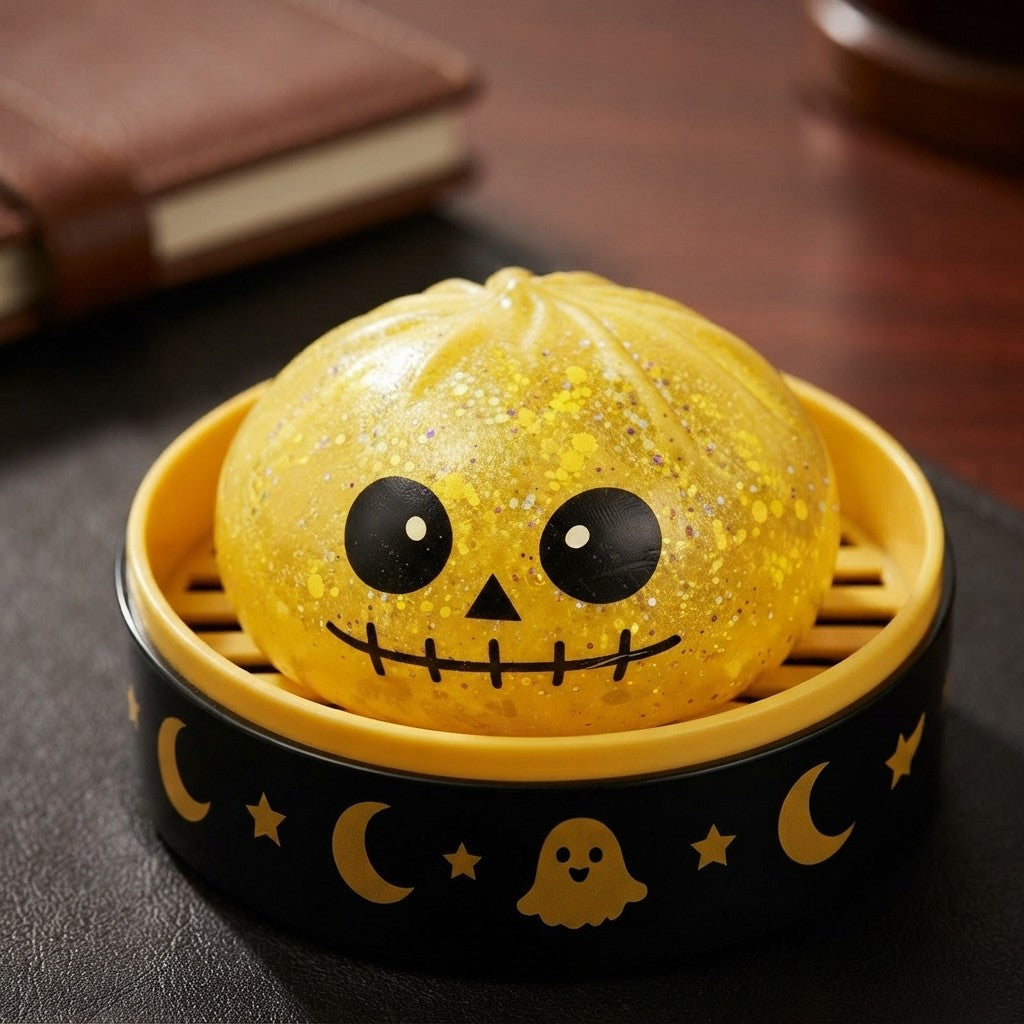 Spooky Glitter Squeeze Toy Set