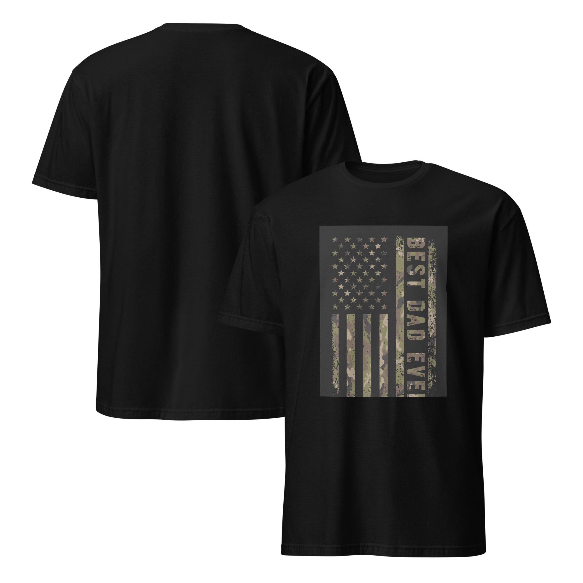 Best Dad EVER Camo T-shirt