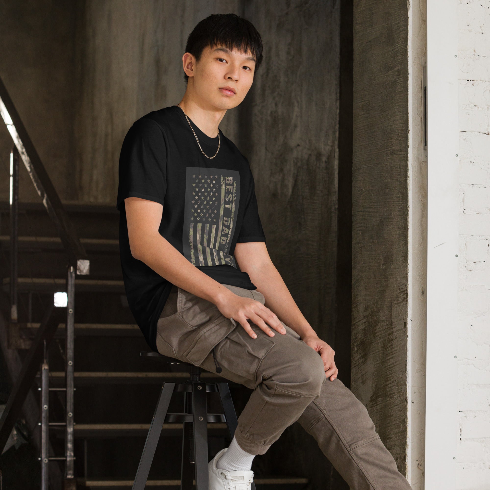 Best Dad EVER Camo T-shirt