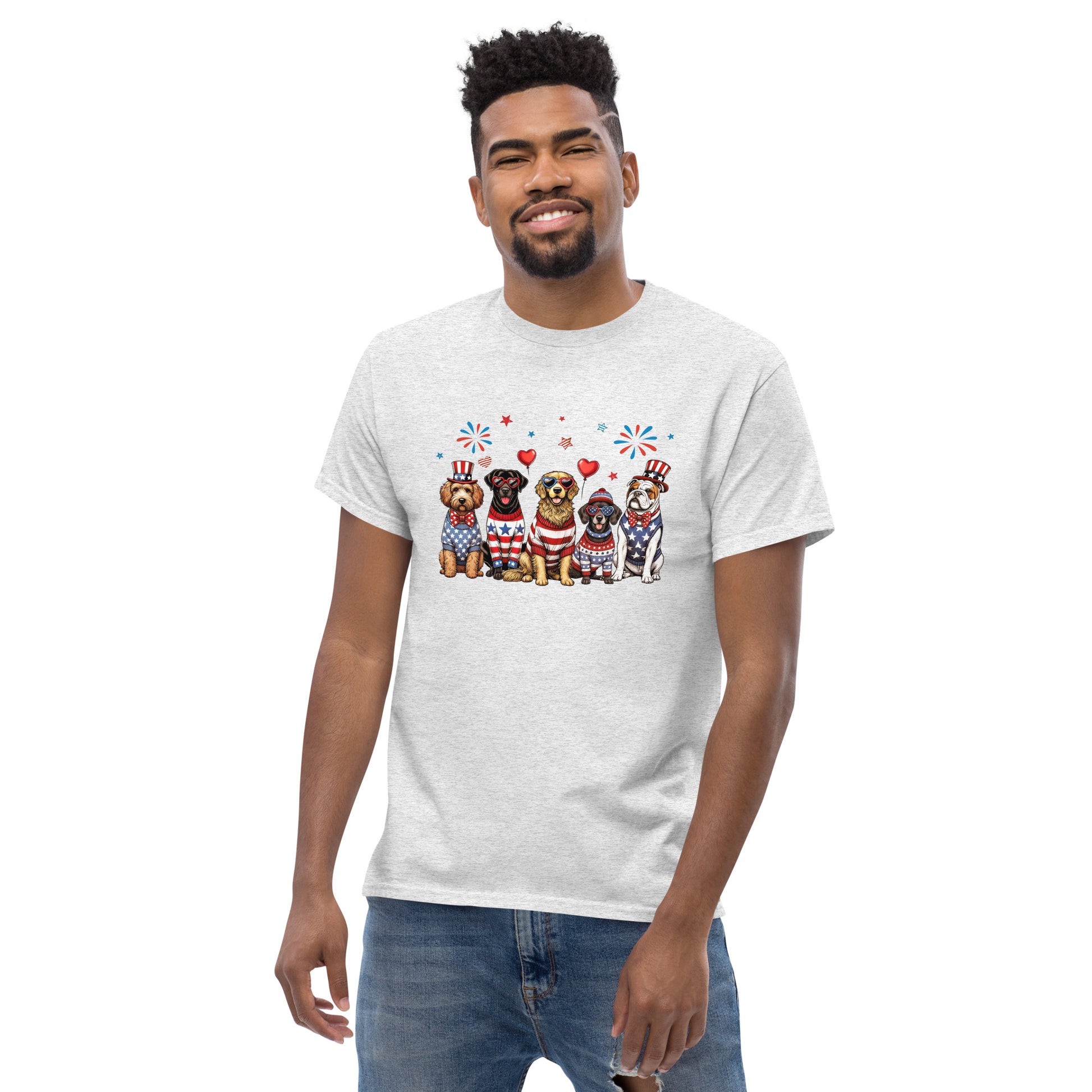 Patriotic Dogs T-Shirt