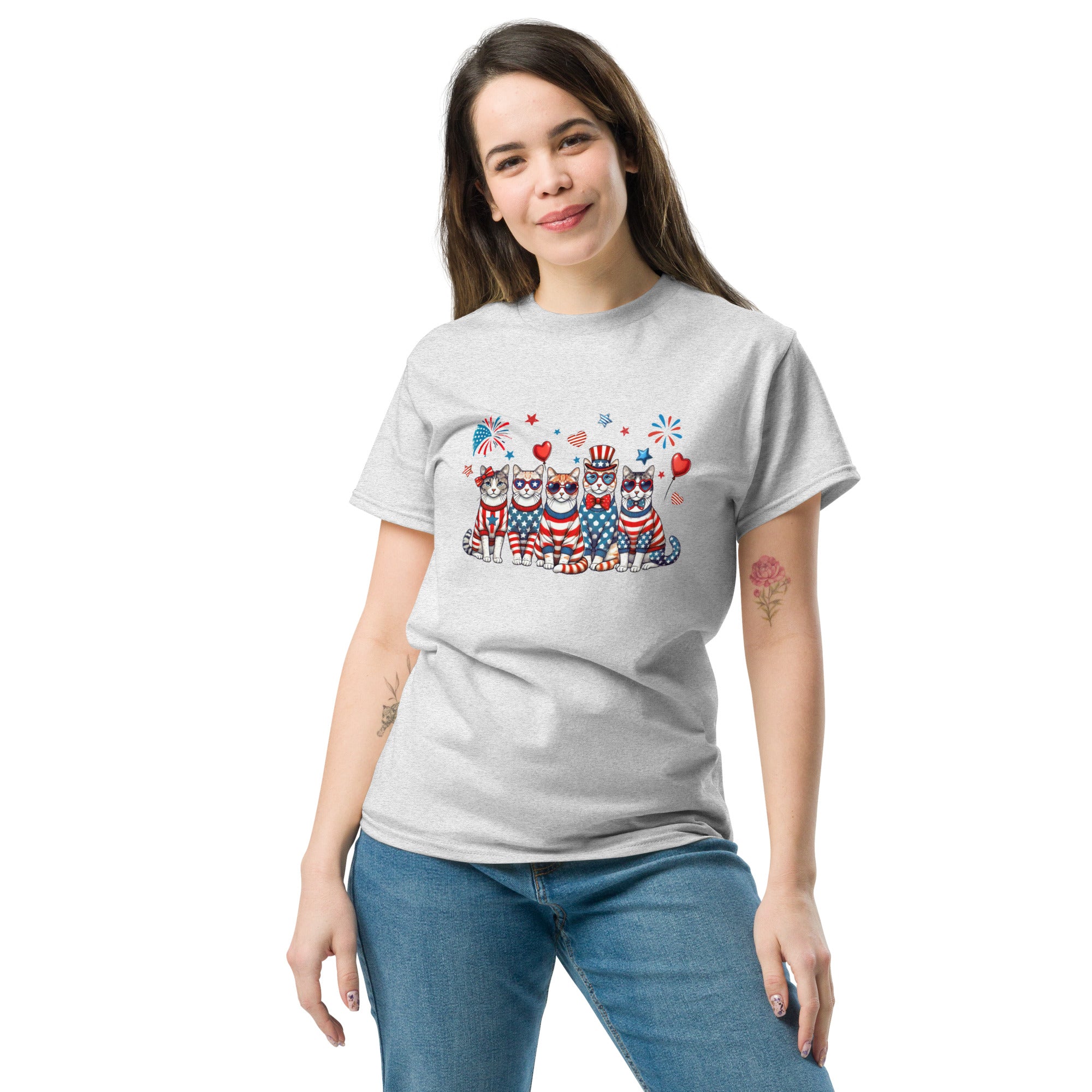 Patriotic Cats T-Shirt