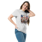 Flower Panel Flag T-Shirt