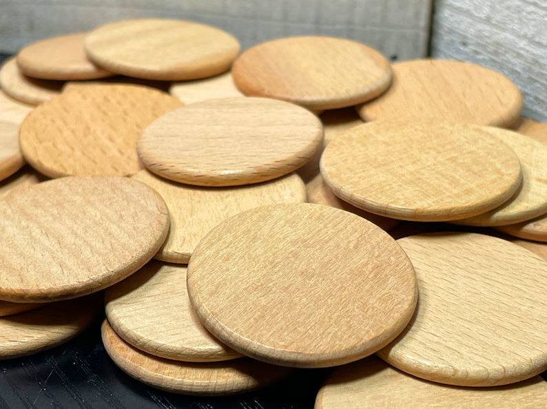 Customizable wooded rounds